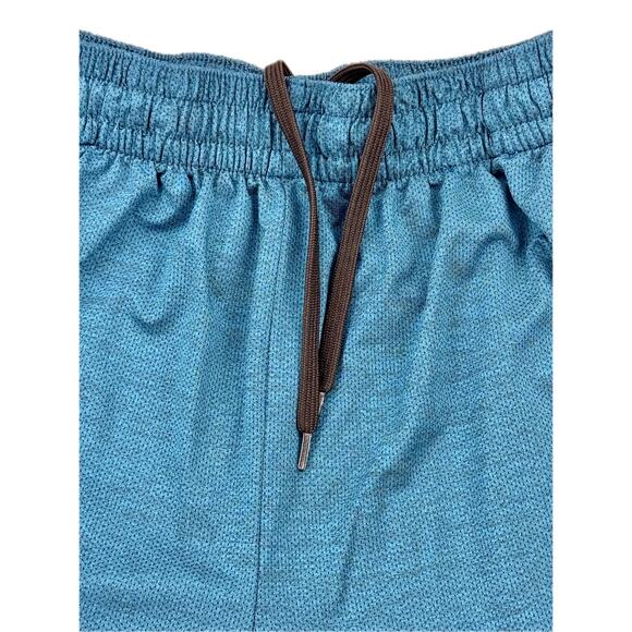 Leg3nd On the Move Men's Athletic Training Gym Shorts Medium Blue - Picture 3 of 6